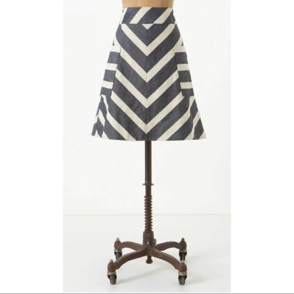 Anthropologie | Postmark skirt, size 04